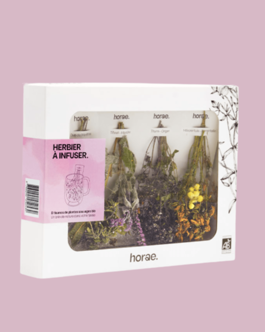 Herbier à infuser – Coffret de 8 bouquets de plantes sauvages bio - Boutique We Are ParisHoraé