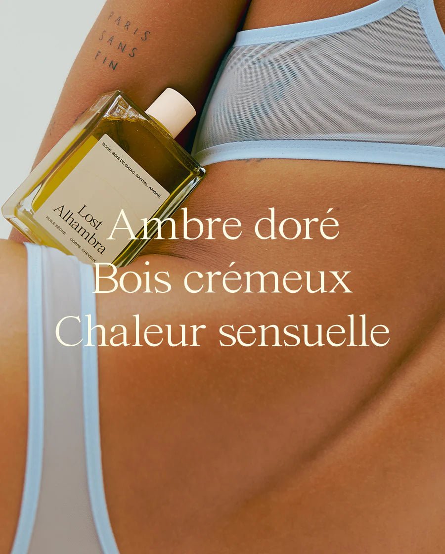 Huile soyeuse corps et cheveux Lost Alhambra - Boutique We Are ParisRefeel Naturals