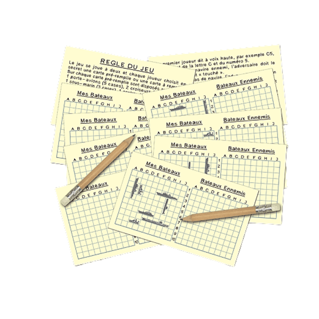 Jeu de Bataille Navale - Boutique We Are ParisMarc Vidal