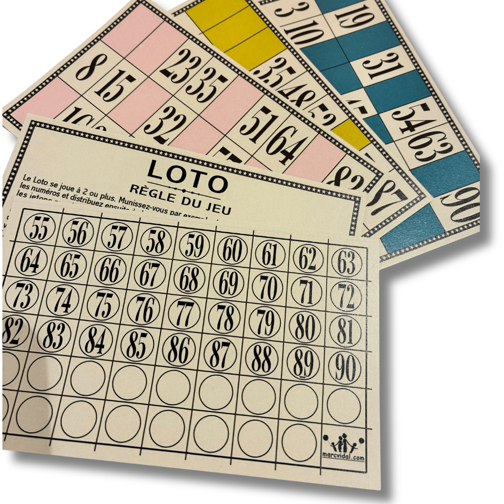 Jeu de Loto Vintage - Boutique We Are ParisMarc Vidal