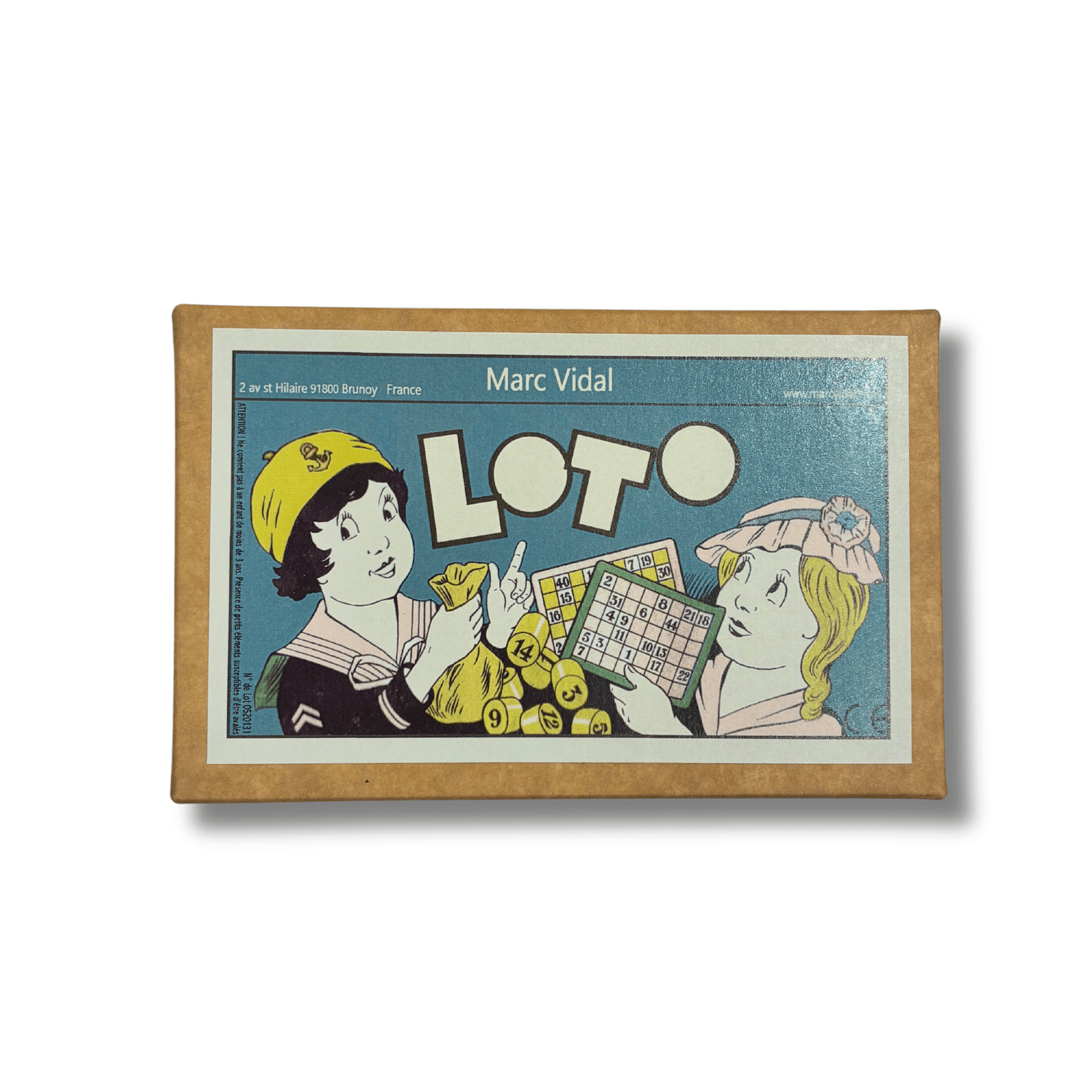 Jeu de Loto Vintage - Boutique We Are ParisMarc Vidal