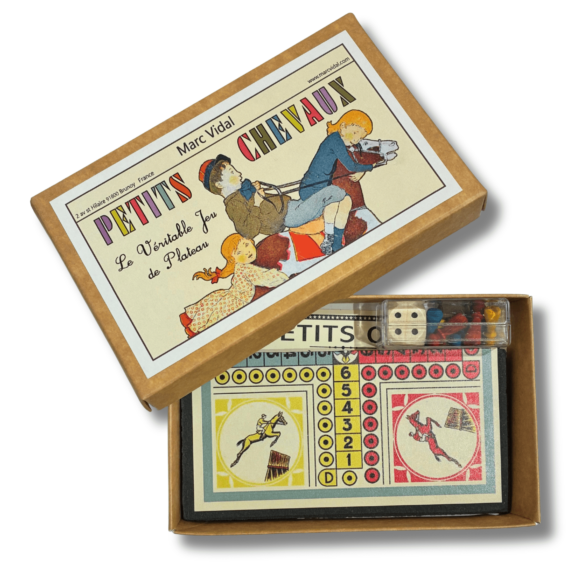 Jeu des Petits Chevaux Vintage - Boutique We Are ParisMarc Vidal