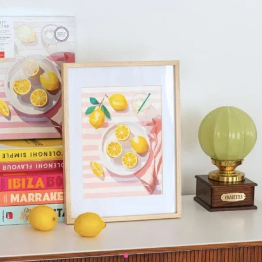 Kit peinture au numéro pour adulte - Citrons de Menton - Boutique We Are ParisPetit Pinceau