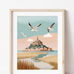 Kit peinture au numéro pour adulte - Mont Saint Michel - Boutique We Are ParisPetit Pinceau