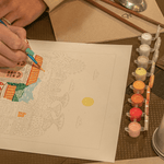 Kit peinture au numéro pour adulte - Singapore - Boutique We Are ParisPetit Pinceau