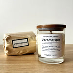 L'aromatique, bougie végétale parfumée au Pin des Landes - Boutique We Are ParisCollection We Are Paris
