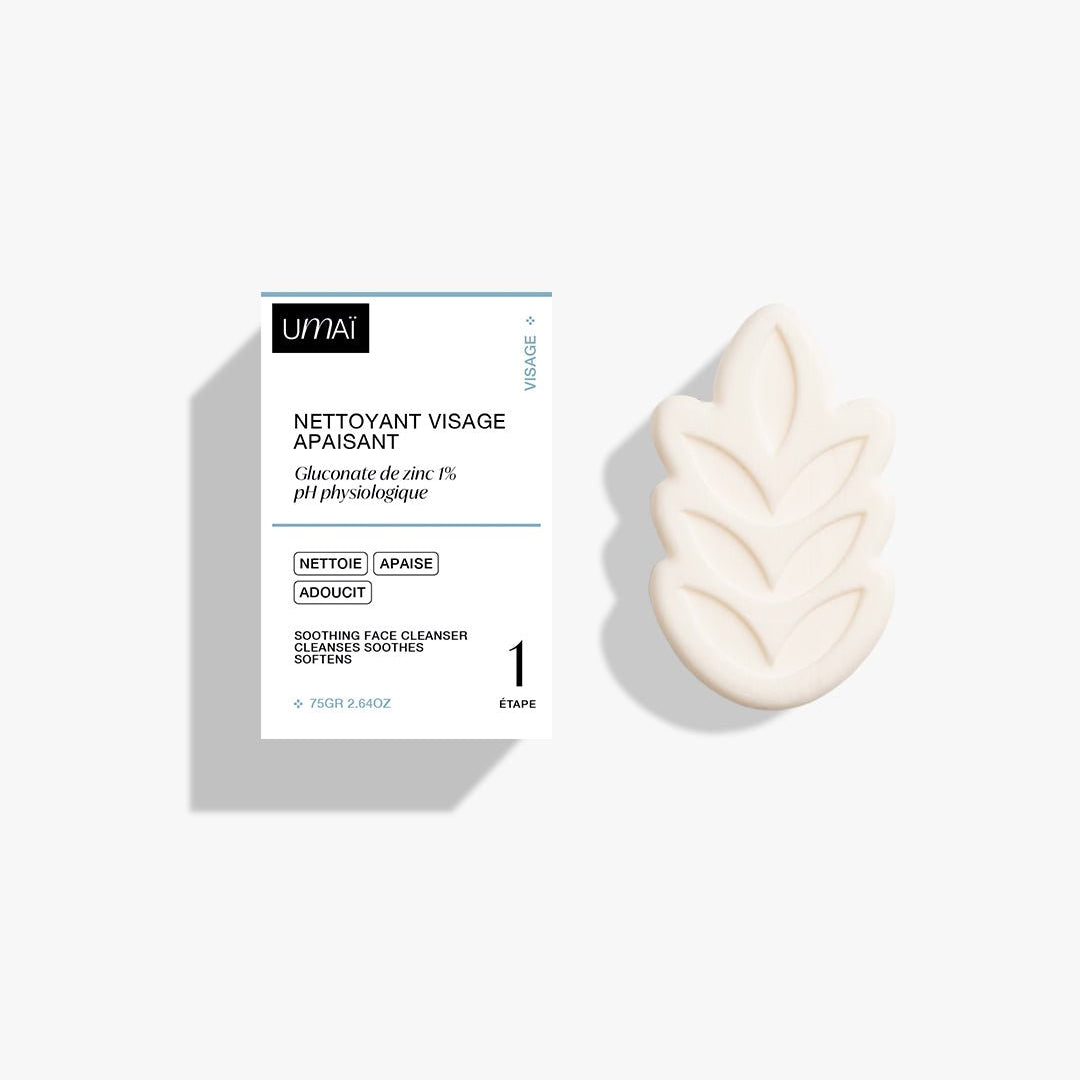 Le nettoyant visage solide - peau sensible - Boutique We Are ParisUmaï