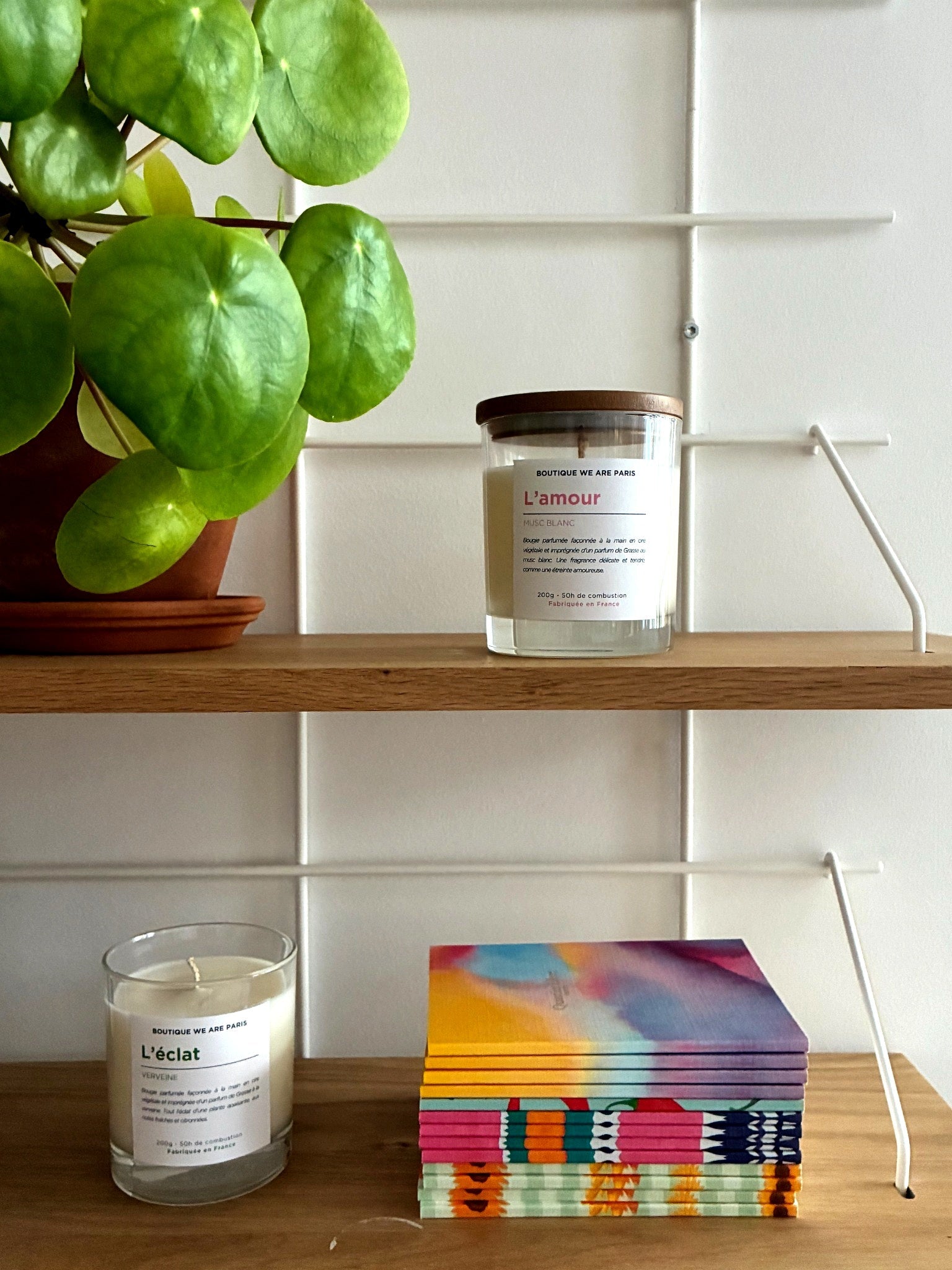 Le soleil, bougie végétale parfumée aux agrumes - Boutique We Are ParisCollection We Are Paris