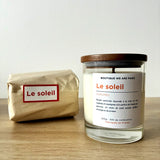 Le soleil, bougie végétale parfumée aux agrumes - Boutique We Are ParisCollection We Are Paris