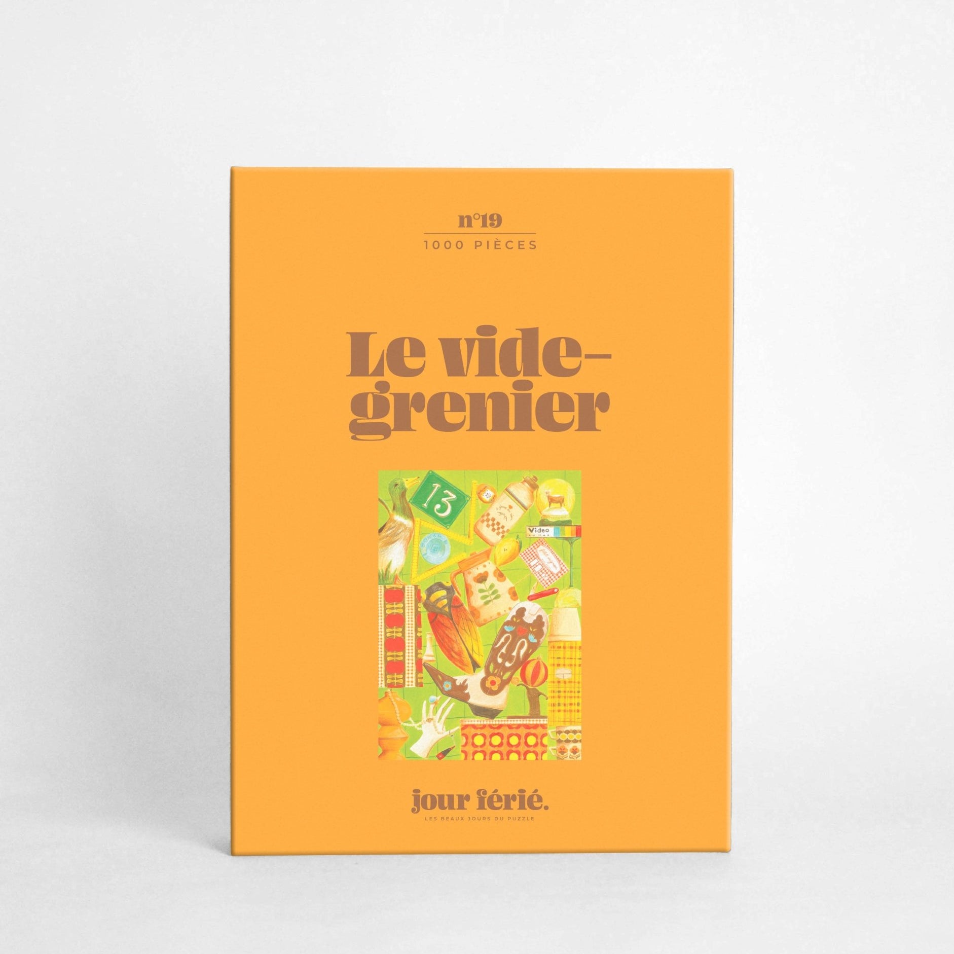 Le vide-grenier - Jour férié - Puzzle éco-conçu 1000 pièces - Boutique We Are Paris