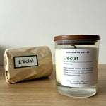 L'éclat, bougie végétale parfumée à la verveine - Boutique We Are ParisCollection We Are Paris