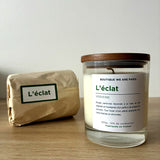 L'éclat, bougie végétale parfumée à la verveine - Boutique We Are ParisCollection We Are Paris