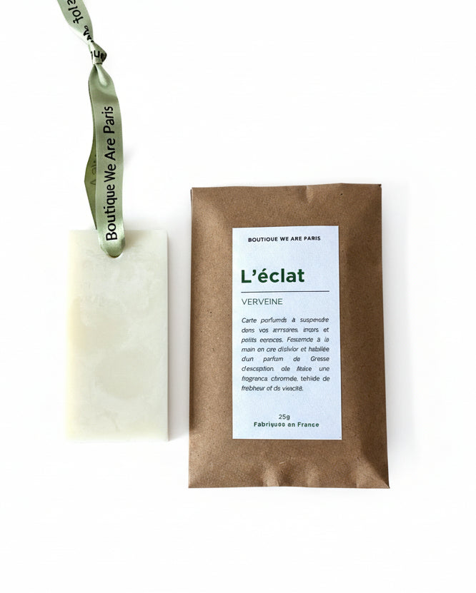 L'éclat, carte parfumée à la verveine - Boutique We Are ParisCollection We Are Paris