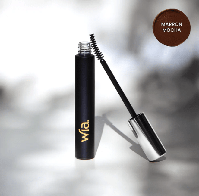 Mascara marron mocha rechargeable, brosse UNICURL - Boutique We Are ParisWIA