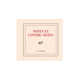 Mini - bloc Notes et contre - notes - Boutique We Are ParisGallimard