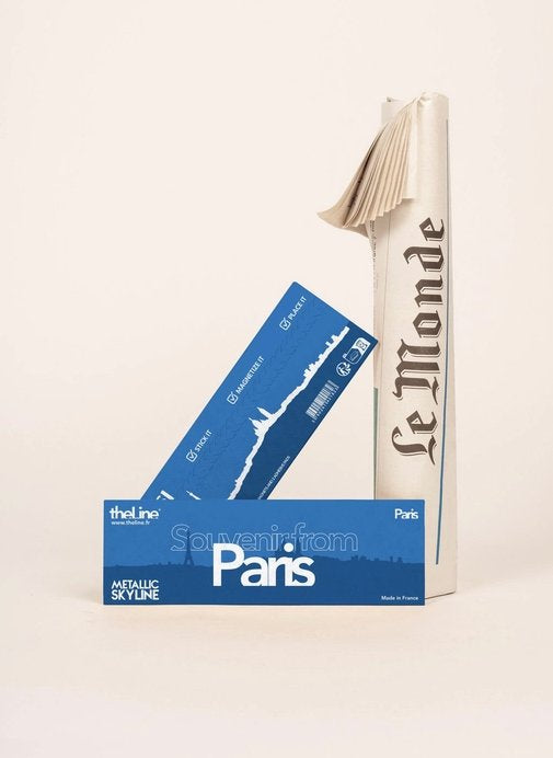 Mini Décor mural - skyline de Paris - Noir - Boutique We Are ParisThe Line