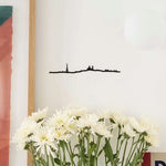Mini Décor mural - skyline de Paris - Noir - Boutique We Are ParisThe Line