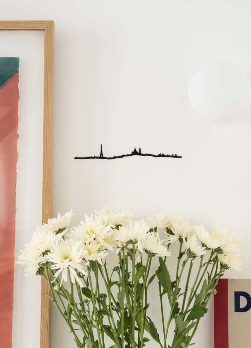 Mini Décor mural - skyline de Paris - Noir - Boutique We Are ParisThe Line