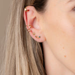 Mono - boucle en plaqué or recyclé Justin Champagne - Boutique We Are ParisApril Please