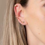 Mono - boucle en plaqué or recyclé Justin Champagne - Boutique We Are ParisApril Please