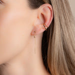 Mono - boucle en plaqué or recyclé Justin Champagne - Boutique We Are ParisApril Please