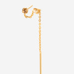 Mono - boucle en plaqué or recyclé Justin Champagne - Boutique We Are ParisApril Please