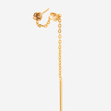 Mono - boucle en plaqué or recyclé Justin Champagne - Boutique We Are ParisApril Please