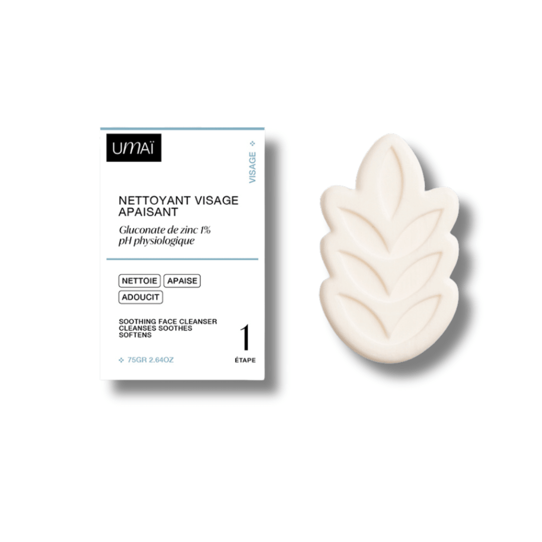 NETTOYANT VISAGE SOLIDE APAISANT - Boutique We Are ParisUmaï