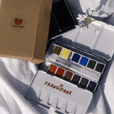 Palette aquarelle 12 couleurs - Boutique We Are ParisFrangipane
