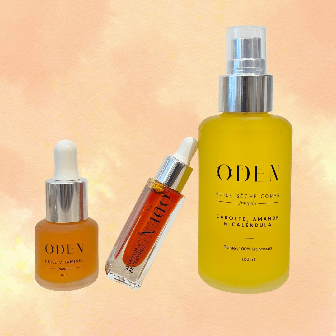 PEAU RADIEUSE – Trois soins précieux pour une peau éclatante et préparée au soleil - Édition limitée Été 2025 - Boutique We Are ParisOden