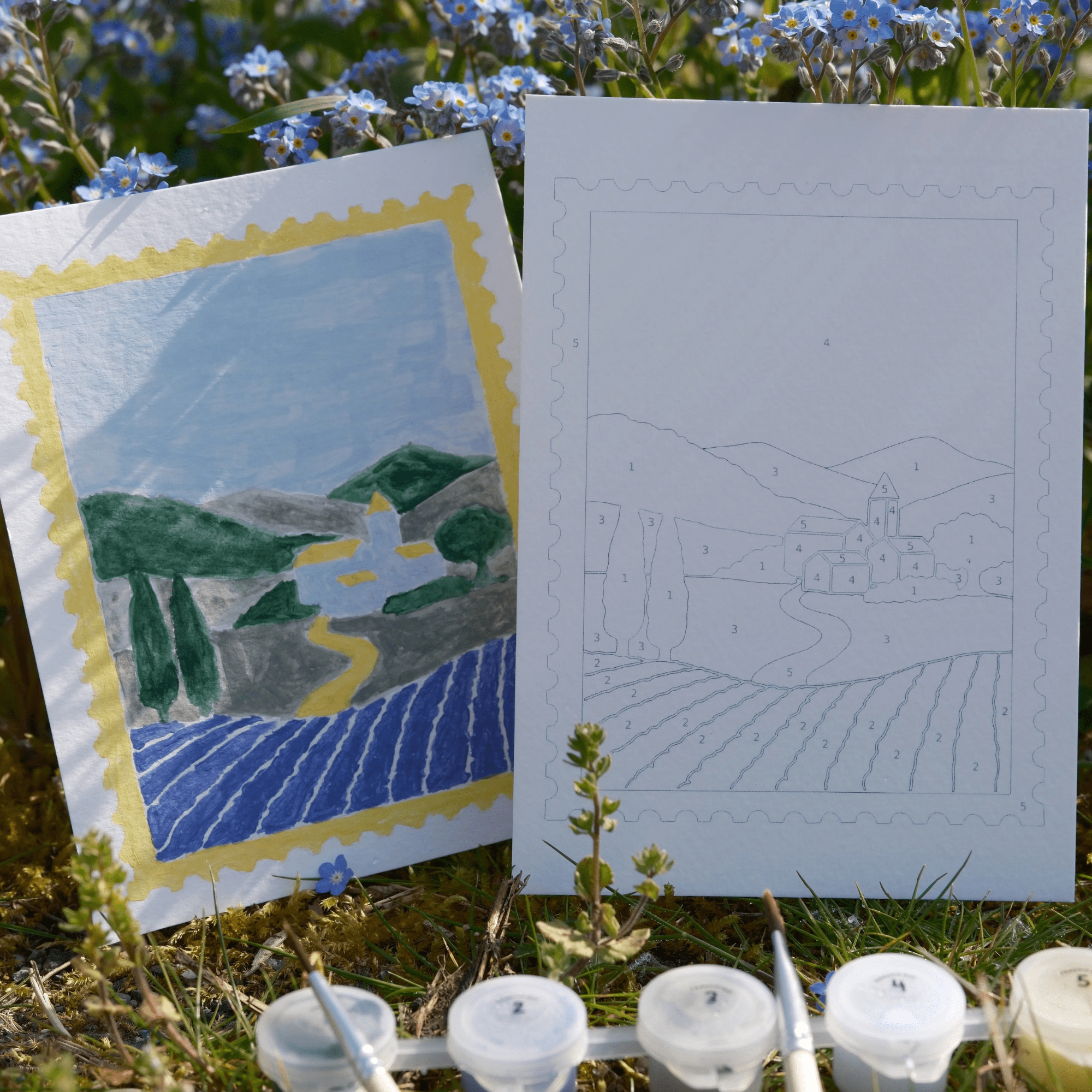 Peinture aux numéros - Set Provence - Boutique We Are ParisFrangipane