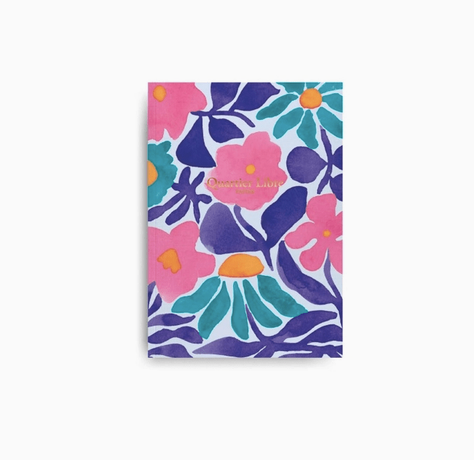 Petit carnet Flowers - Boutique We Are ParisQuartier Libre Papier