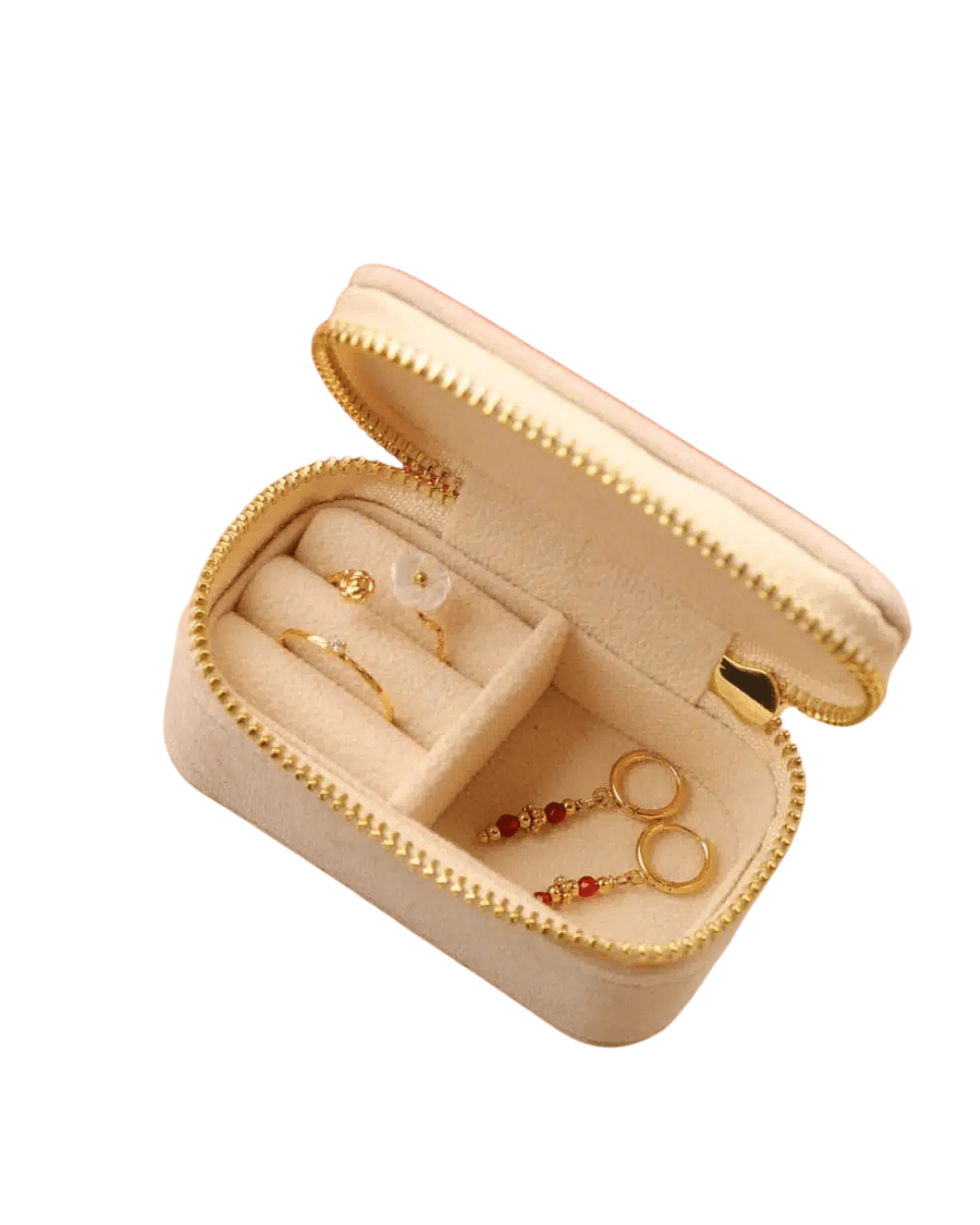 Petite boîte à bijoux - beige - Boutique We Are ParisLes Cléias Acier Inoxydable