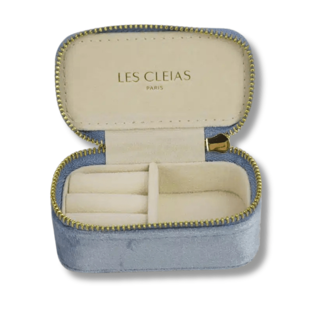 Petite boîte à bijoux - bleu clair - Boutique We Are ParisLes Cléias Acier Inoxydable