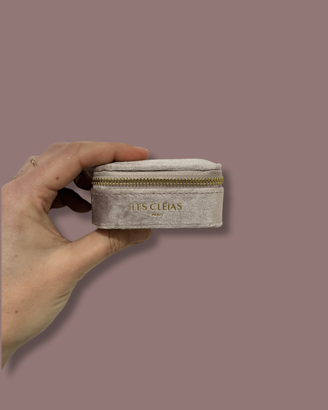 Petite boîte à bijoux - rose clair - Boutique We Are ParisLes Cléias Acier Inoxydable