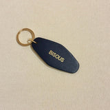 Porte - clé BISOUS – Cuir recyclé & acier doré - Boutique We Are ParisLes Cléias Acier Inoxydable