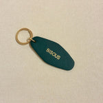 Porte - clé BISOUS – Cuir recyclé & acier doré - Boutique We Are ParisLes Cléias Acier Inoxydable