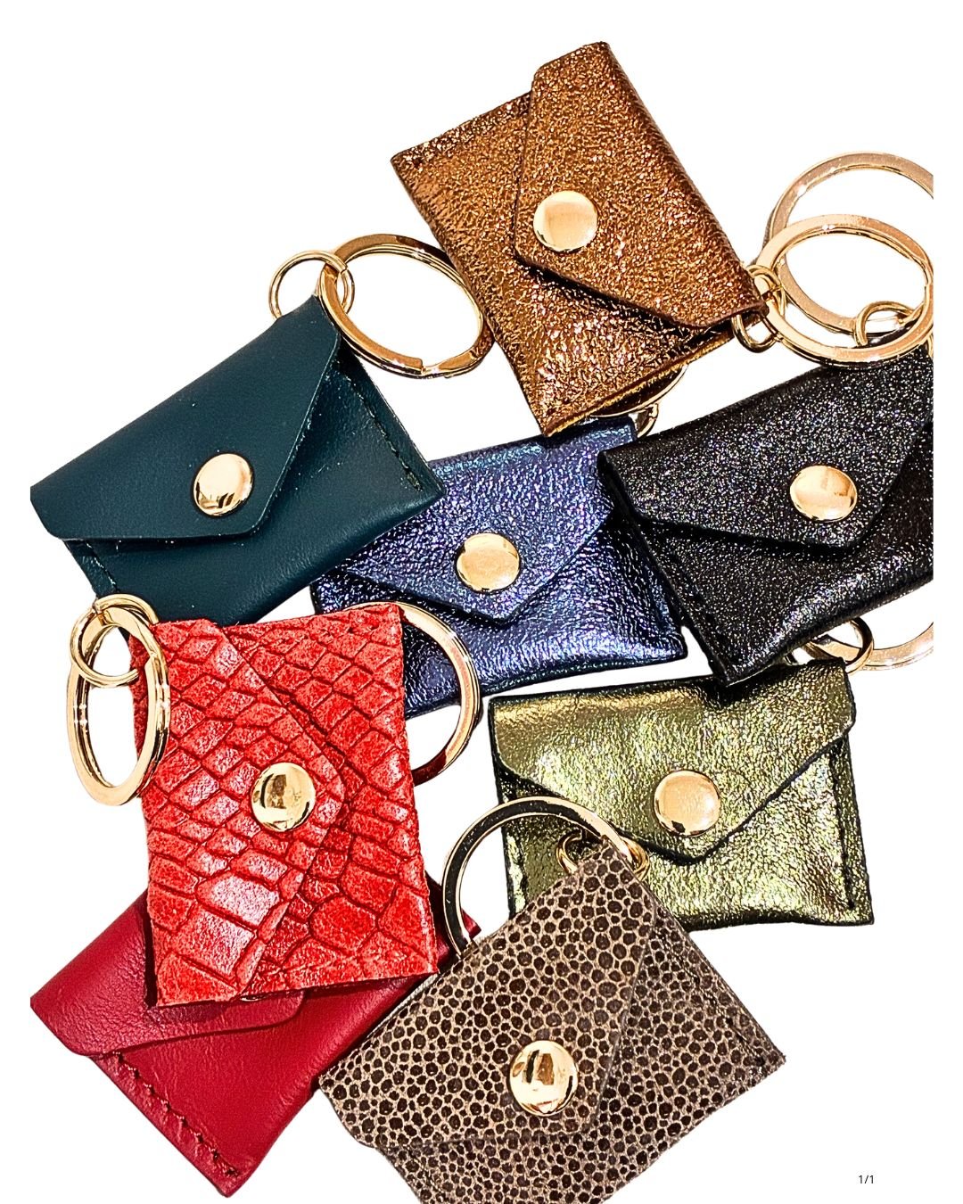 Porte-clé enveloppe - Boutique We Are ParisLes Cléias Acier Inoxydable