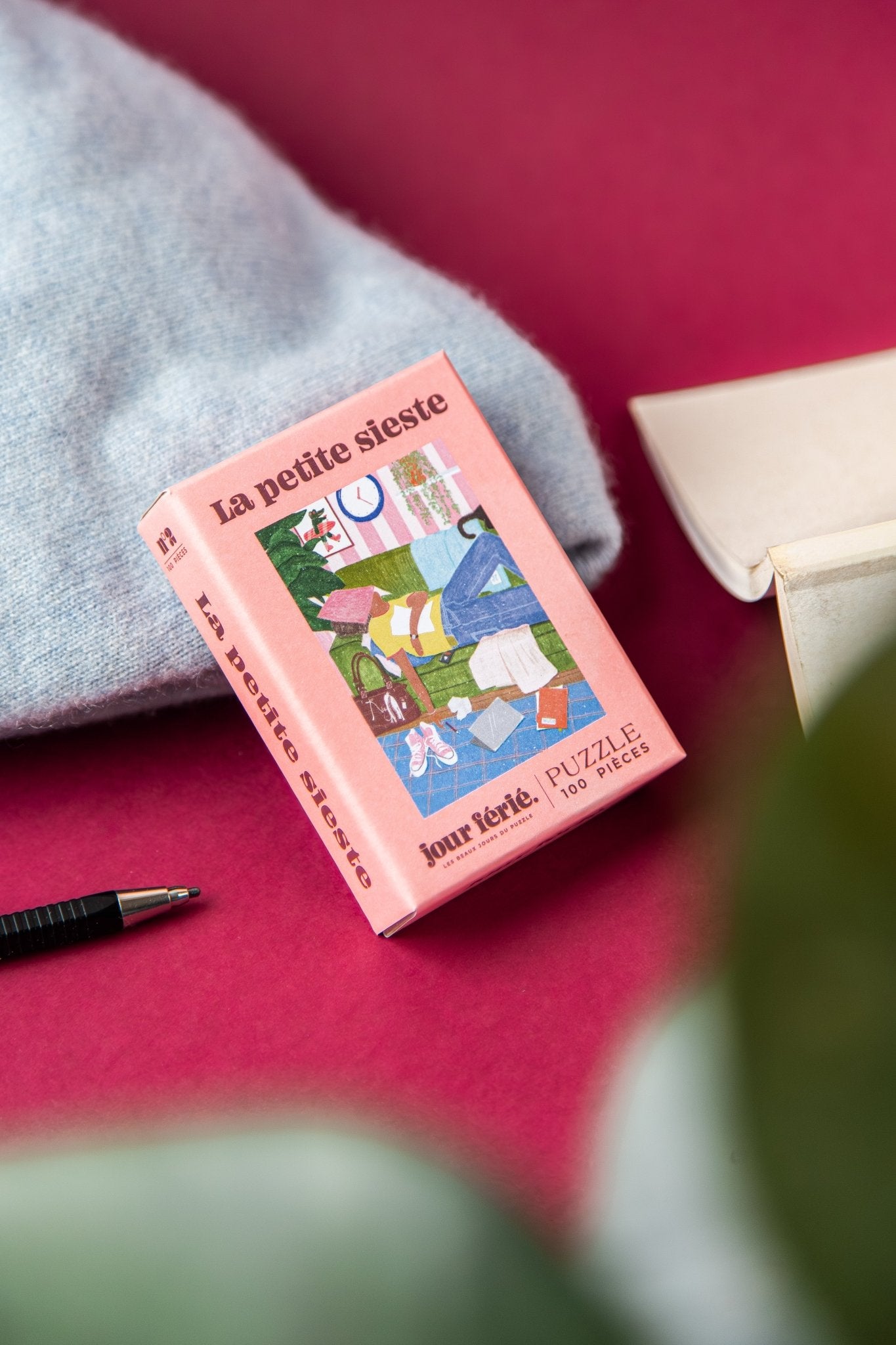 Puzzle 100 pièces "La petite sieste" - Boutique We Are ParisJour Férié