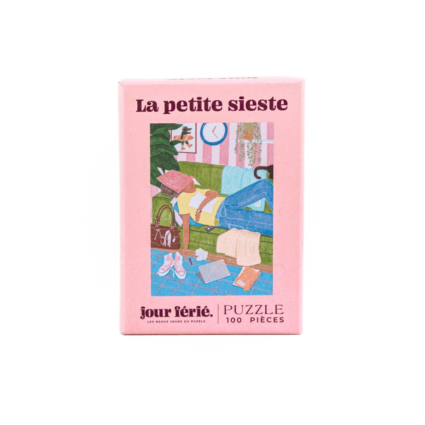 Puzzle 100 pièces "La petite sieste" - Boutique We Are ParisJour Férié