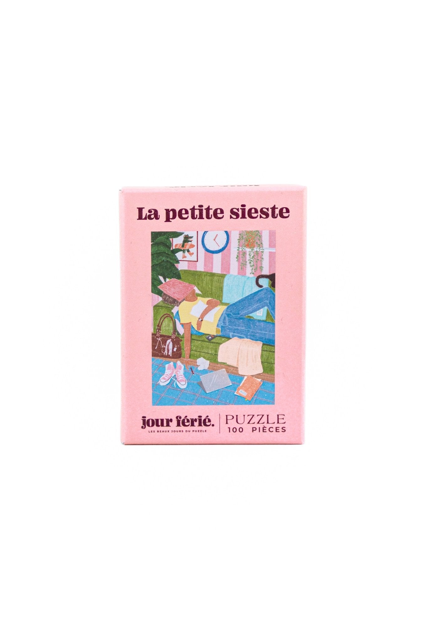 Puzzle 100 pièces "La petite sieste" - Boutique We Are ParisJour Férié