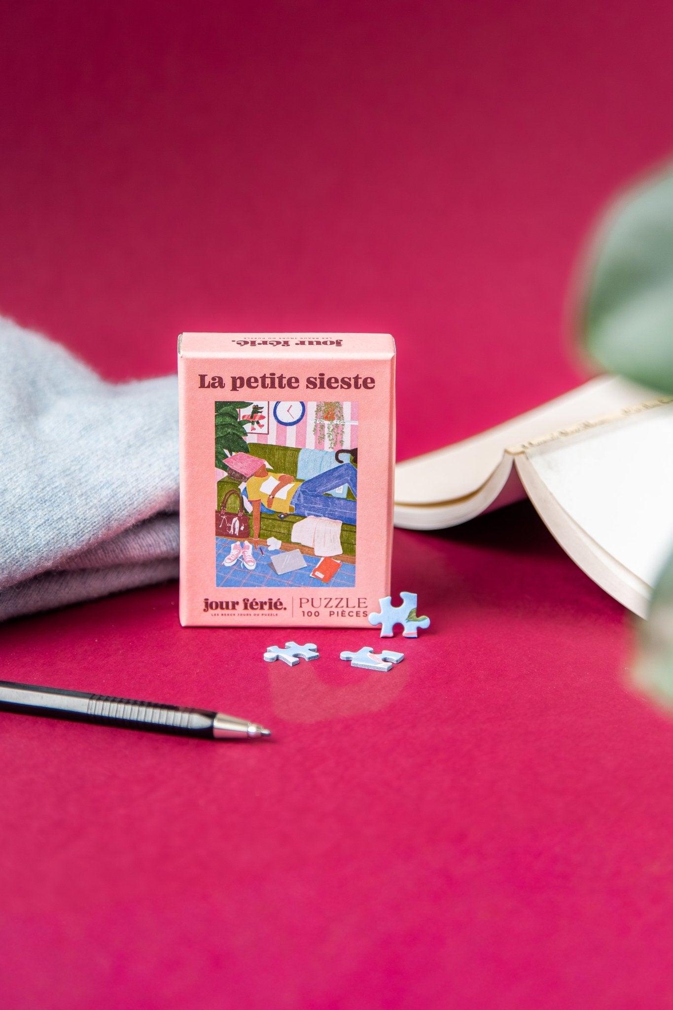 Puzzle 100 pièces "La petite sieste" - Boutique We Are ParisJour Férié