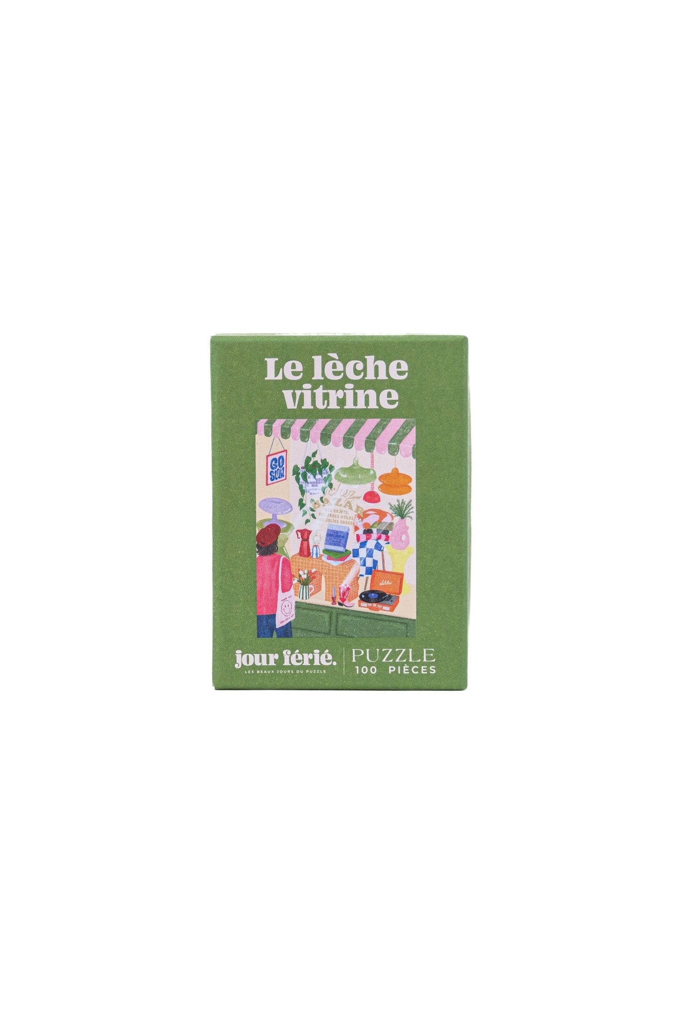 Puzzle 100 pièces "Le lèche - Vitrine" - Boutique We Are ParisJour Férié