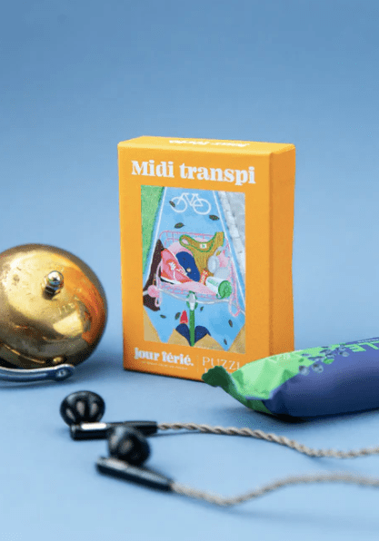 Puzzle 100 pièces "Midi Transpi" - Boutique We Are ParisJour Férié