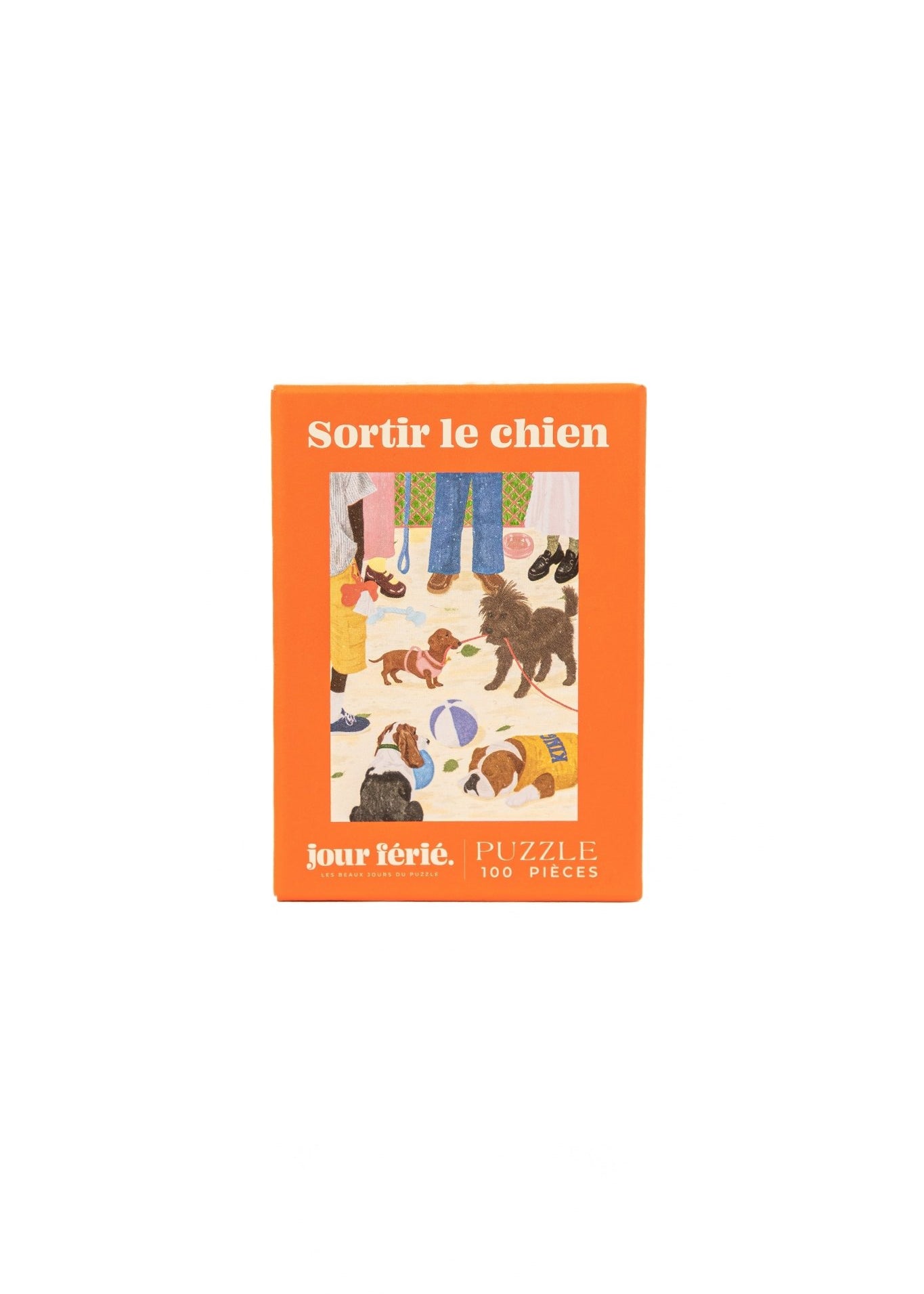 Puzzle 100 pièces "Sortir le chien" - Boutique We Are ParisJour Férié