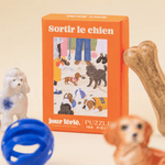 Puzzle 100 pièces "Sortir le chien" - Boutique We Are ParisJour Férié