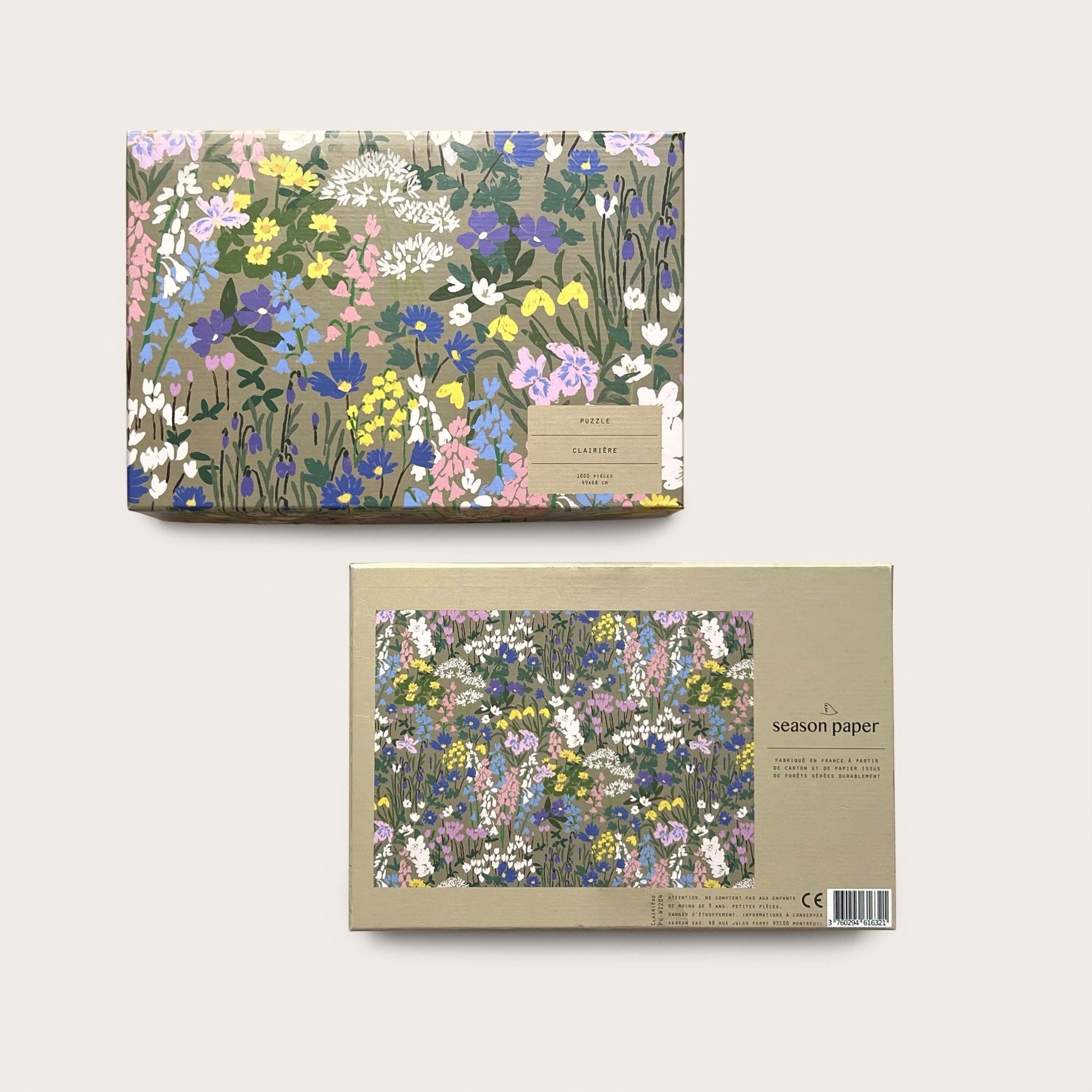 Puzzle 1000 pièces Clairière - Boutique We Are ParisSeason Paper