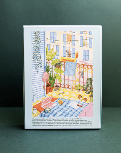 Puzzle 1000 pièces "La Classe Verte" - Boutique We Are ParisJour Férié
