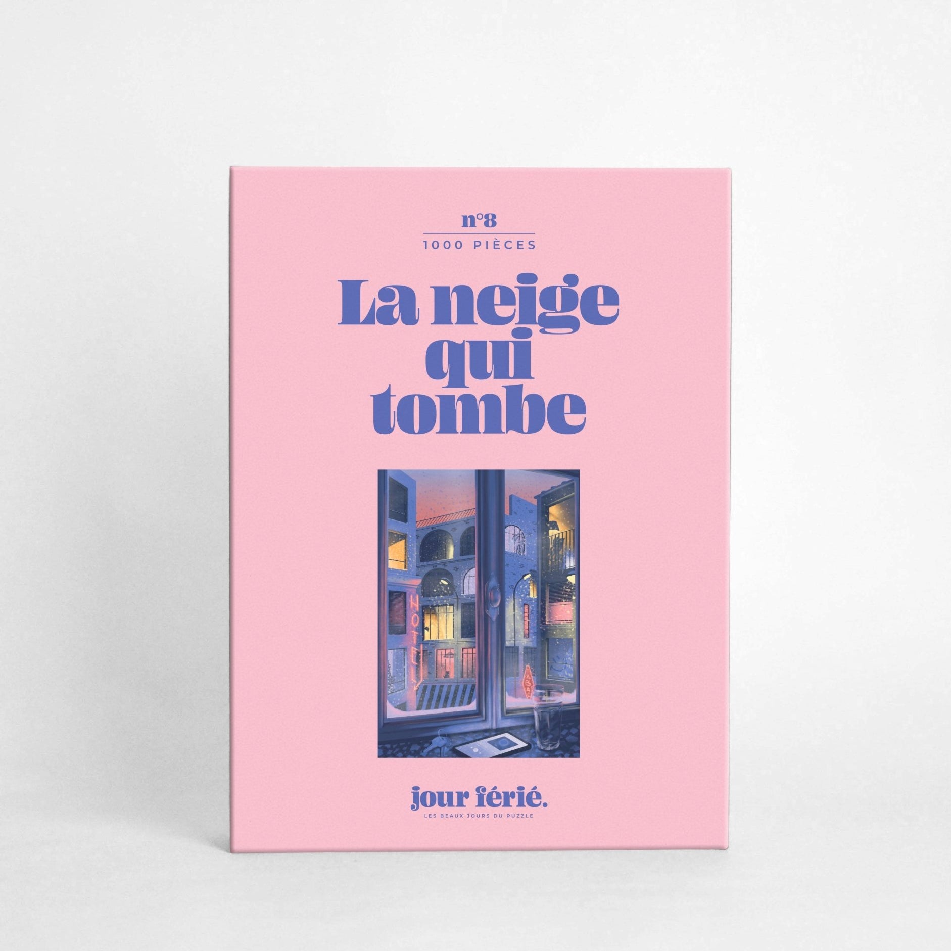 Puzzle 1000 pièces "La neige qui tombe" - Boutique We Are ParisJour Férié