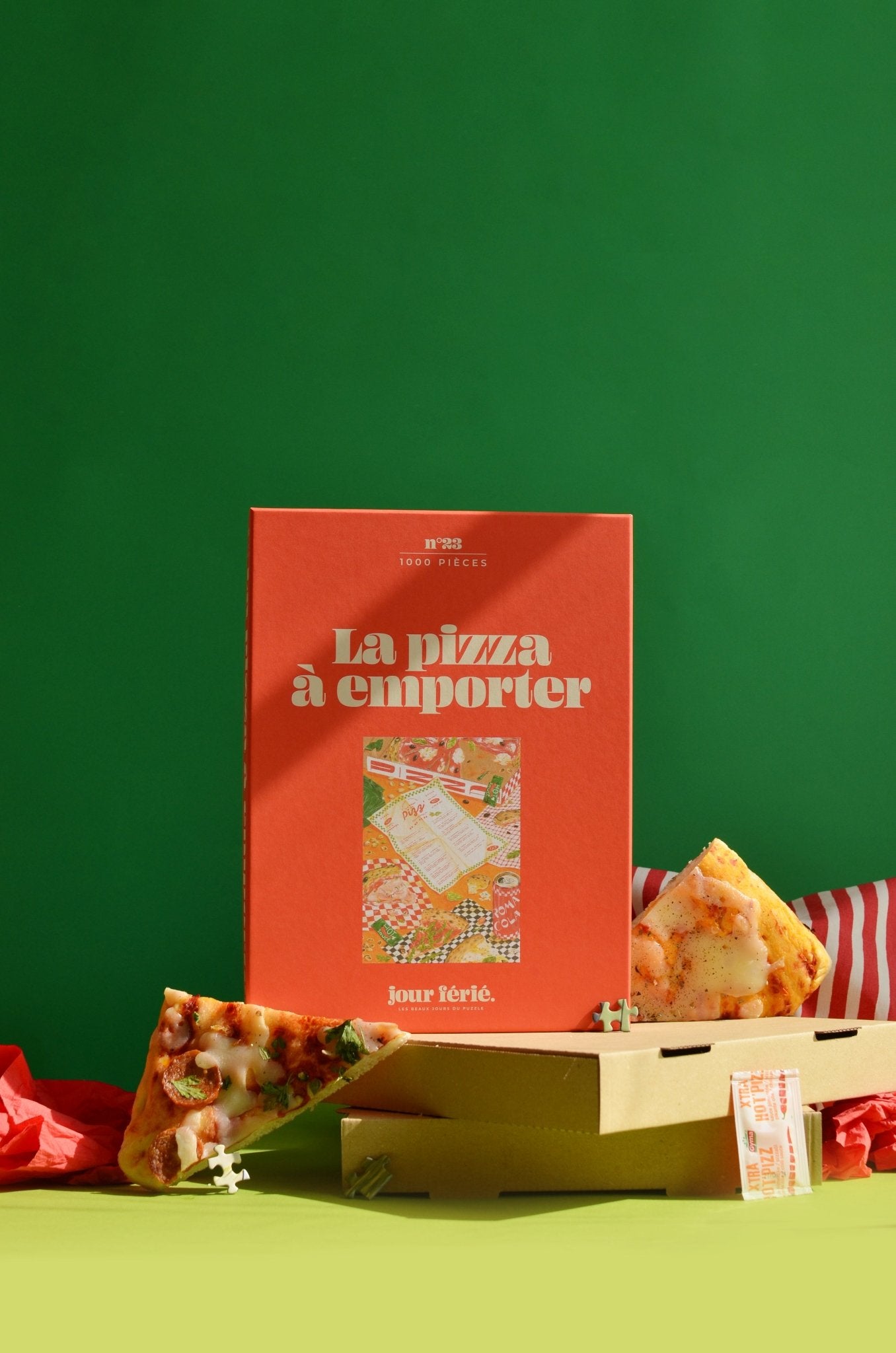 Puzzle 1000 pièces "La pizza à emporter" - Boutique We Are ParisJour Férié